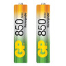 Батарейки аккумуляторные GP, AAA, Ni-Mh, 850 mAh, КОМПЛЕКТ 2 шт., блистер, 85AAAHC-2DECRC2 по низкой цене оптом 