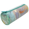 Пенал-тубус BRAUBERG, с эффектом Soft Touch, мягкий, "Mint marble", 22х8 см, 271568 по низкой цене оптом 