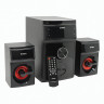 Колонки компьютерные SVEN AC MS-302, 2.1, 40 Вт, FM-тюнер, USB, SD, MP3-плеер, дерево, черные, SV-013554 по низкой цене оптом 
