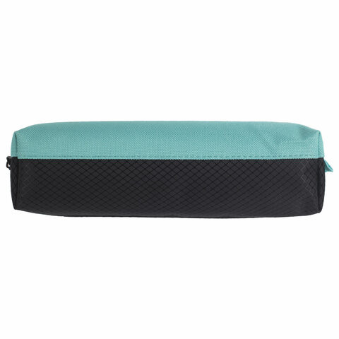 Пенал-косметичка BRAUBERG "BLACK&BRIGHT", полиэстер, черно-голубой, 21х5х5 см, 270055 по низкой цене оптом 