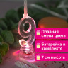 Цифра-подсвечник "9" светодиодная, ЗОЛОТАЯ СКАЗКА, в наборе 4 свечи 6 см, 1 батарейка, 591432 по низкой цене оптом 