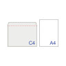 Конверты С4 (229х324 мм), отрывная лента, 100 г/м2, КОМПЛЕКТ 25 шт., BRAUBERG, 121852 по низкой цене оптом 