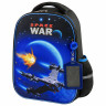 Ранец ЮНЛАНДИЯ LIGHT, 2 отделения, "Space war", 38х29х16 см, 270607 по низкой цене оптом 