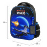 Ранец ЮНЛАНДИЯ LIGHT, 2 отделения, "Space war", 38х29х16 см, 270607 по низкой цене оптом 