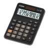 Калькулятор настольный CASIO MX-12B-W, КОМПАКТНЫЙ (145х103 мм), 12 разрядов, двойное питание, черный, MX-12B-W-EC по низкой цене оптом 