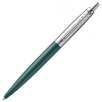 Ручка шариковая PARKER "Jotter XL", УТОЛЩЕННЫЙ корпус, зеленый матовый лак, детали из нержавеющей стали, синяя, 2068511