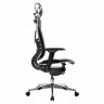 Кресло МЕТТА "YOGA" Y 2DM B2-10D, 2D-спинка, 3D-подголовник, 4D-подлокотники, экокожа, черное по низкой цене оптом 