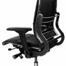 Кресло МЕТТА "YOGA" Y 2DM B2-10D, 2D-спинка, 3D-подголовник, 4D-подлокотники, экокожа, черное по низкой цене оптом 