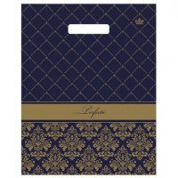 Пакет с вырубной ручкой, 37х30см, "Перфекто Вензель", 90мкм, ШК5339, н00153471