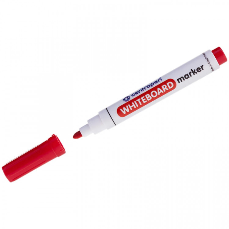 Маркер стираемый для белой доски КРАСНЫЙ, CENTROPEN "Dry-Wipe", 2,5 мм, 8559, 5 8559 0104 по низкой цене оптом Краснодар, Москва, Уфа, Казань, Барнаул, Владивосток, Хабаровск, Сахалин, Красноярск, Екатеренбург, 