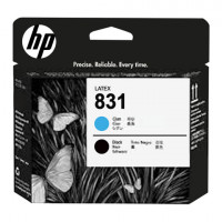 Головка печатающая для плоттера HP (CZ677A) HP Latex 310/330/360/370, №831, черный и голубой, оригинальная