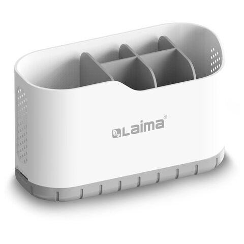 Стакан органайзер для зубных щеток и пасты, БЕЛЫЙ, 9х19х12см, LAIMA HOME, 700047 по низкой цене оптом Стакан органайзер для зубных щеток и пасты, БЕЛЫЙ, 9х19х12см, LAIMA HOME, 700047 по низкой цене оптом