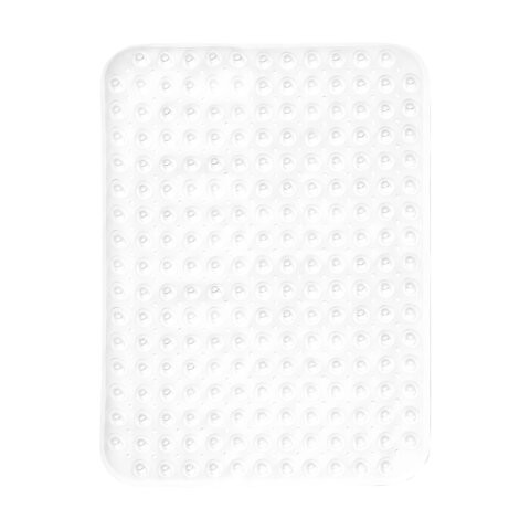 Коврик для ванны противоскользящий 70х38см, "Полусферы", прозрачный, ПВХ, присоски, PRIMILA, 700382 по низкой цене оптом 
