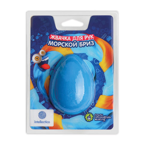 Жвачка для рук "Морской бриз", 100 гр., INTELLECTICO, 1313 по низкой цене оптом Краснодар, Москва, Уфа, Казань, Барнаул, Владивосток, Хабаровск, Сахалин, Красноярск, Екатеренбург, 