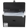 Папка-портфель пластиковая BRAUBERG А4 (332х245х35 мм), 13 отделений, черная, 221378 по низкой цене оптом 