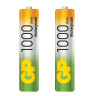 Батарейки аккумуляторные GP, AAA, Ni-Mh, 1000 mAh, КОМПЛЕКТ 2 шт., блистер, 100AAAHC-2DECRC2, 100AAAHC2DECRC2 по низкой цене оптом 