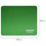 Коврик для мыши SONNEN "GREEN", резина + ткань, 220х180х3 мм, 513305 по низкой цене оптом Краснодар, Москва, Уфа, Казань, Барнаул, Владивосток, Хабаровск, Сахалин, Красноярск, Екатеренбург, 