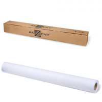 Рулон для плоттера, 914 мм х 30 м х втулка 50,8 мм, 160 г/м2, белизна CIE 161%, Heavyweight Coated AKZENT