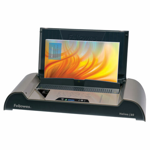 Переплетная машина для термопереплета FELLOWES HELIOS 60, сшивает до 600 листов, А4, нагрев 4 мин, FS-56420 по низкой цене оптом 