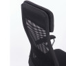 Кресло офисное BRABIX "Flight EX-540", хром, ткань, сетка, черное, 531847 по низкой цене оптом 