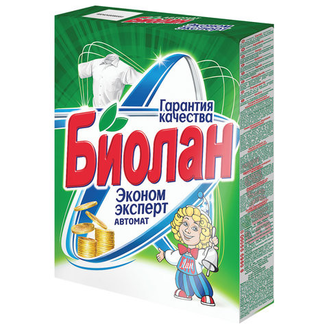 Стиральный порошок-автомат 350 г, БИОЛАН "Эконом Эксперт" (Нэфис Косметикс), 380-4 по низкой цене оптом 