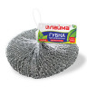 Губка (мочалка) для посуды металлическая LAIMA, БОЛЬШАЯ (XXL), сетчатая, 100 г, 603106 по низкой цене оптом 