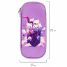 Пенал ЮНЛАНДИЯ, 1 отделение, карман, полиэстер/EVA, 22х10х5 см, Bubble tea, 273190 по низкой цене оптом 