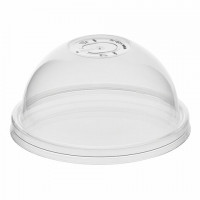 Крышка купольная для стакана Bubble Cup прозрачная ПП, ВЗЛП, ШК6183, 3006П