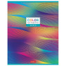 Тетрадь А5 48 л. HATBER скоба, клетка, металлизированный картон, "Color" (5 видов в спайке), 48Т5мтВ1 по низкой цене оптом 