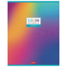 Тетрадь А5 48 л. HATBER скоба, клетка, металлизированный картон, "Color" (5 видов в спайке), 48Т5мтВ1 по низкой цене оптом 