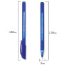 Ручка шариковая масляная BRAUBERG "Extra Glide Soft Blue", СИНЯЯ, узел 0,7 мм, линия письма 0,35 мм, 142926 по низкой цене оптом Краснодар, Москва, Уфа, Казань, Барнаул, Владивосток, Хабаровск, Сахалин, Красноярск, Екатеренбург, 