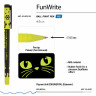 Ручка шариковая BRUNO VISCONTI "FunWrite", СИНЯЯ, "Черный кот", узел 0,5 мм, линия письма 0,3 мм, 20-0212/38 по низкой цене оптом 