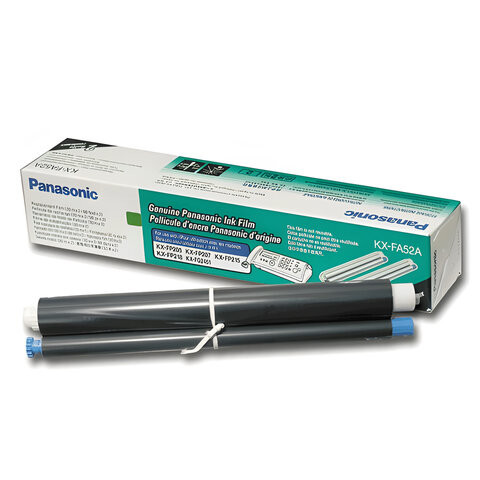 Термопленка для факса PANASONIC KX-FP205/207/215/218/FC228 KX-FG2451 (KX-FA52A) КОМПЛЕКТ 2 шт., оригинальная по низкой цене оптом 