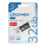 Флеш-диск 32GB CROMEX Ultra USB 3.1, металлический корпус, черный, 514163 по низкой цене оптом 