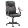 Кресло офисное BRABIX "Relax MS-001", 4 массажных модуля, экокожа, черное, XXXXXX по низкой цене оптом 
