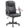 Кресло офисное BRABIX "Relax MS-001", 4 массажных модуля, экокожа, черное, XXXXXX по низкой цене оптом 