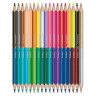 Карандаши двусторонние MAPED (Франция) "Color'Peps Duo", 18 штук, 36 цветов, трехгранные, 829601 по низкой цене оптом 