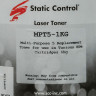 Тонер STATIC CONTROL (MPT5-1KG) для принтера HP LaserJet 1200/4100/5000, 1 кг по низкой цене оптом 