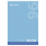 Тетрадь А4, 96 л., BRAUBERG скоба, клетка, обложка картон, ОДИН ЦВЕТ, 401880 по низкой цене оптом 