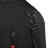 Сумка спортивная BRAUBERG MOVE, карман для мокрых вещей, отделение для обуви, черная, 45x21x20 см, 271690 по низкой цене оптом 