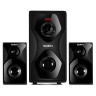 Колонки SVEN MS-2055 2.1, 55Вт, Bluetooth, дерево, черные по низкой цене оптом 