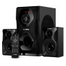 Колонки SVEN MS-2055 2.1, 55Вт, Bluetooth, дерево, черные по низкой цене оптом 