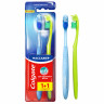 Зубная щетка НАБОР (1+1) COLGATE "Массажер", средней жесткости, ш/к 13405, FCN20845 по низкой цене оптом 