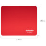 Коврик для мыши SONNEN "RED", резина + ткань, 220х180х3 мм, 513306 по низкой цене оптом Краснодар, Москва, Уфа, Казань, Барнаул, Владивосток, Хабаровск, Сахалин, Красноярск, Екатеренбург, 