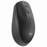 Мышь беспроводная LOGITECH M190, 2 кнопки+1 колесо-кнопка, оптическая, чёрно-серый 910-005905 по низкой цене оптом Краснодар, Москва, Уфа, Казань, Барнаул, Владивосток, Хабаровск, Сахалин, Красноярск, Екатеренбург, 