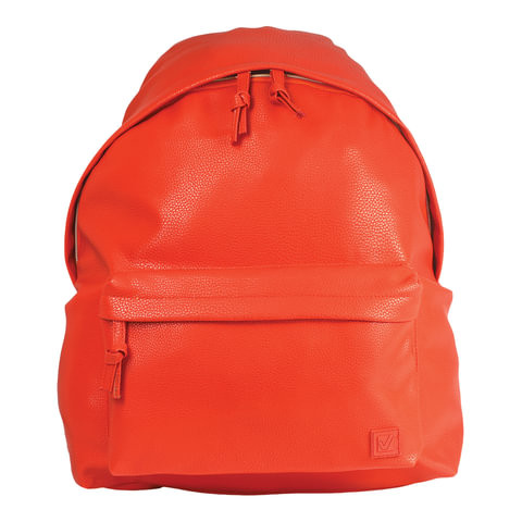 Рюкзак BRAUBERG CELEBRITY универсальный, экокожа, красный, 41х32х14 см, 227099 по низкой цене оптом 
