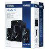 Колонки компьютерные SVEN AC MS-2100, 2.1, 80 Вт, часы, FM-тюнер, дерево, черные, SV-012236 по низкой цене оптом 
