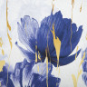 Ежедневник недатированный А5 (138х213 мм), BRAUBERG VISTA, под кожу, гибкий, 136 л., "Blue flowers", 112013 по низкой цене оптом 