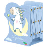 Подставка-держатель для книг и учебников фигурная BRAUBERG KIDS "Unicorn" раздвижная, металлическая, 238069
