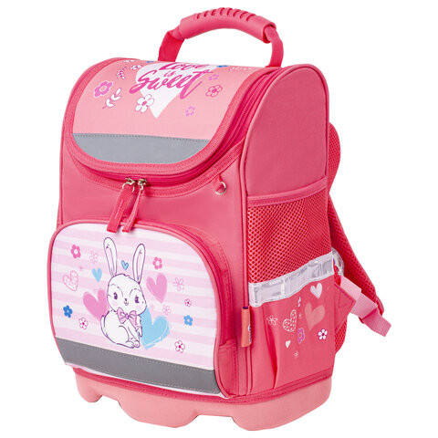Ранец ЮНЛАНДИЯ WISE для начальной школы, "Bunny", 37х29х15 см, 229945 по низкой цене оптом 
